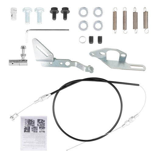 DURAFORCE P7100 Throttle Swap Kit 60 Adjustable Cable Mounting Brackets Return Springs
