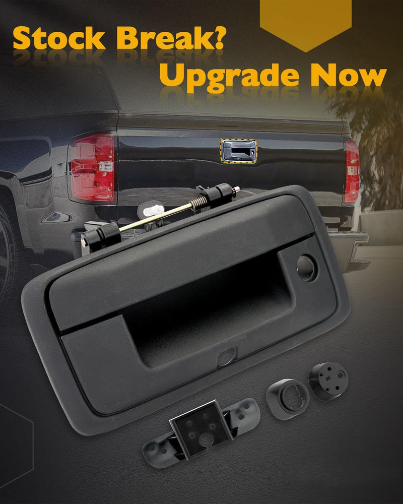 23448681 Tailgate Handle Camera Hole for Chevy Silverado GMC Sierra 2016 2019