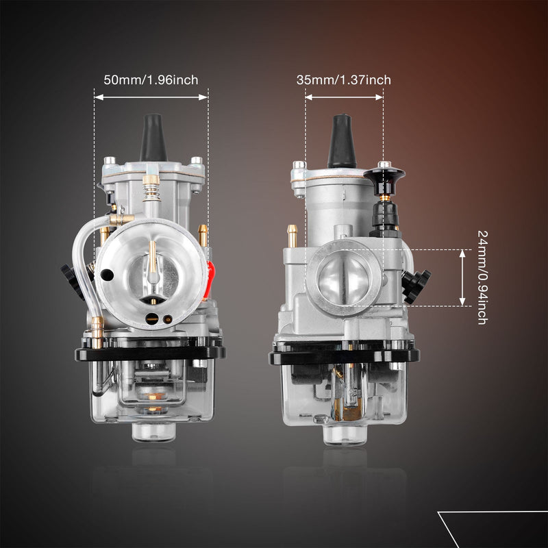 PWK 24mm Carburetor Kit for Predator 196cc 200cc 212cc KT196 Go Karts