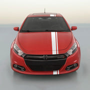 DURAFORCE 6 Inch Offset Vinyl Rally and Racing Stripe Kit for Dodge Dart plus Bonus