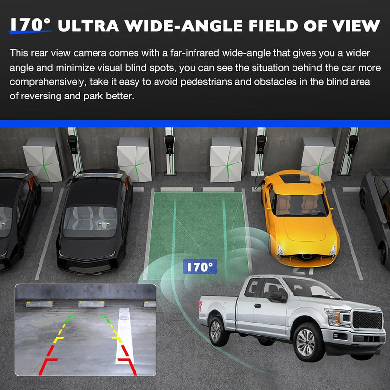 HC3Z 19G490 X Rear View Backup Camera for Ford F250 F350 Super Duty 2017 2019