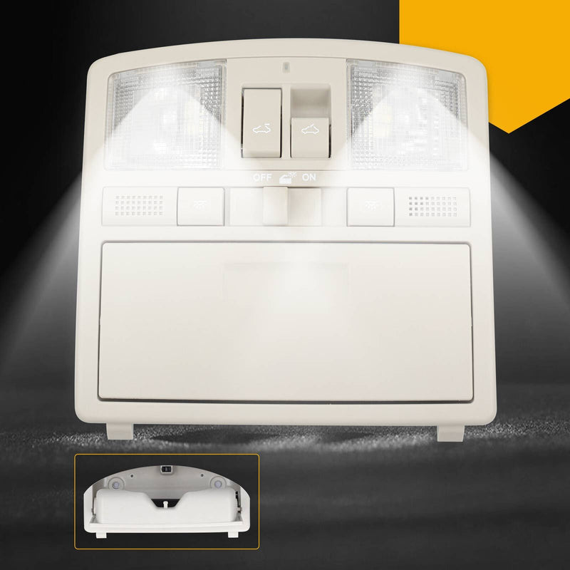 Overhead Sunroof Console Reading Light Sunglass Holder for 2009-2015 Mazda 6