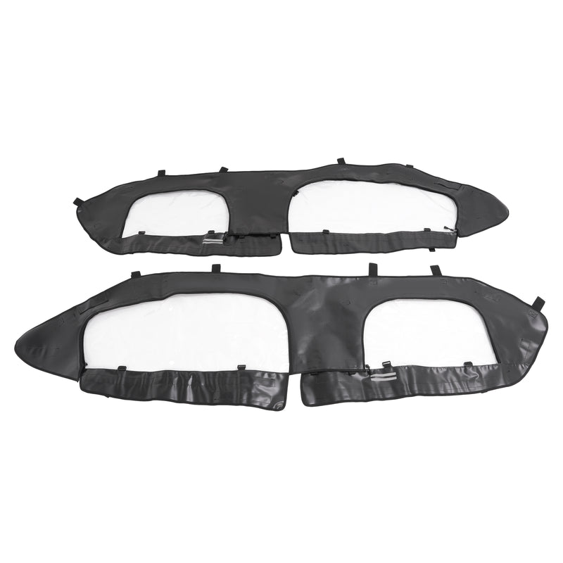 UTV Soft Upper Door Enclosure Set for Can Am Maverick X3 Max Turbo DS RS 2017-25