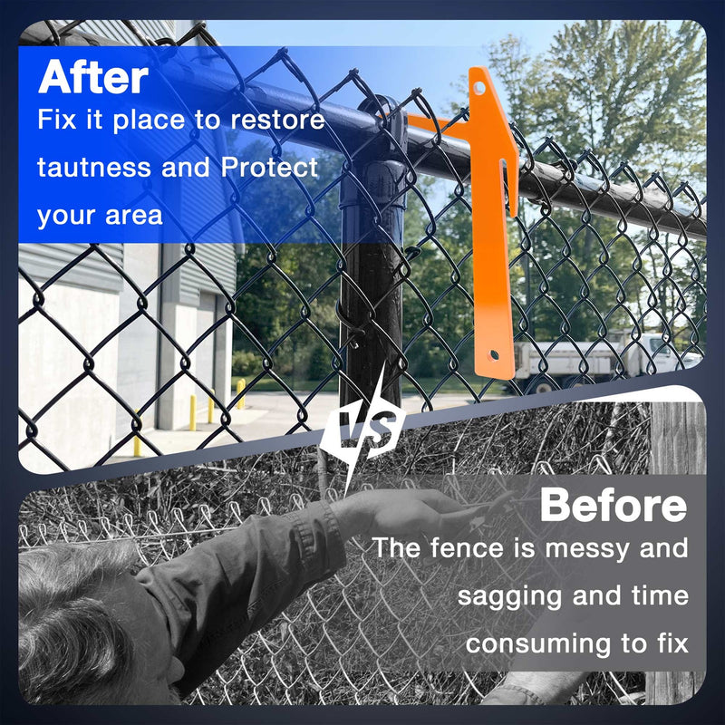 Chain Link Fence Metal Banana Clip Tensioning Stretching Tool 20Pcs