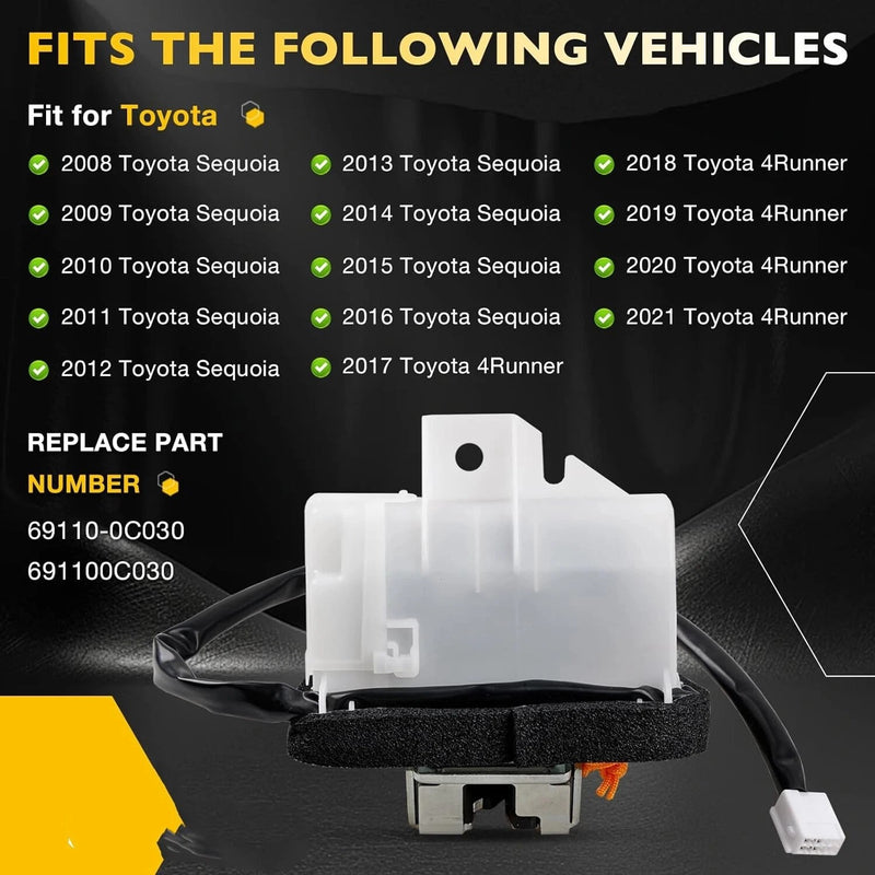 691100C030 Rear Liftgate Hatch Lock Latch Actuator for Toyota Sequoia 2008 2021