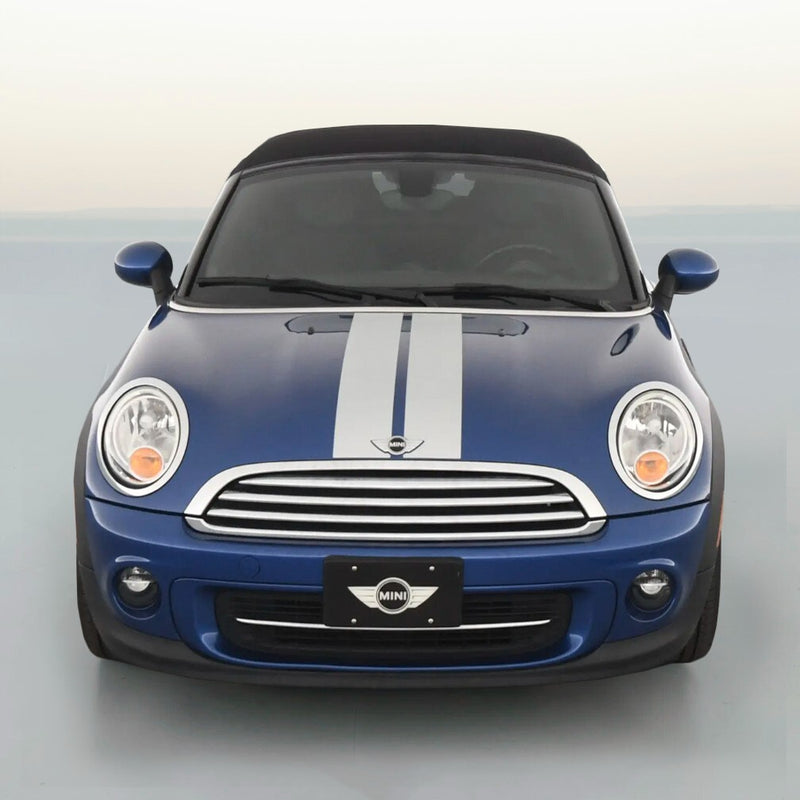 4 Inch Vinyl Bonnet Boot Rally Racing Stripe Decal Kit for Mini Cooper S