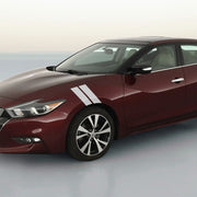 DURAFORCE 3 Inch Fender Hash Mark Stripe Decal Graphic Kit for Nissan Maxima