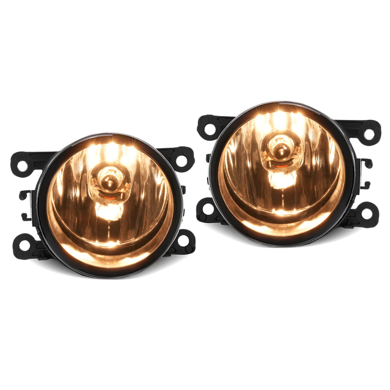 DURAFORCE Clear Lens Fog Lights Bumper Lamps 2Pcs New for Ford Explorer 2011-2015