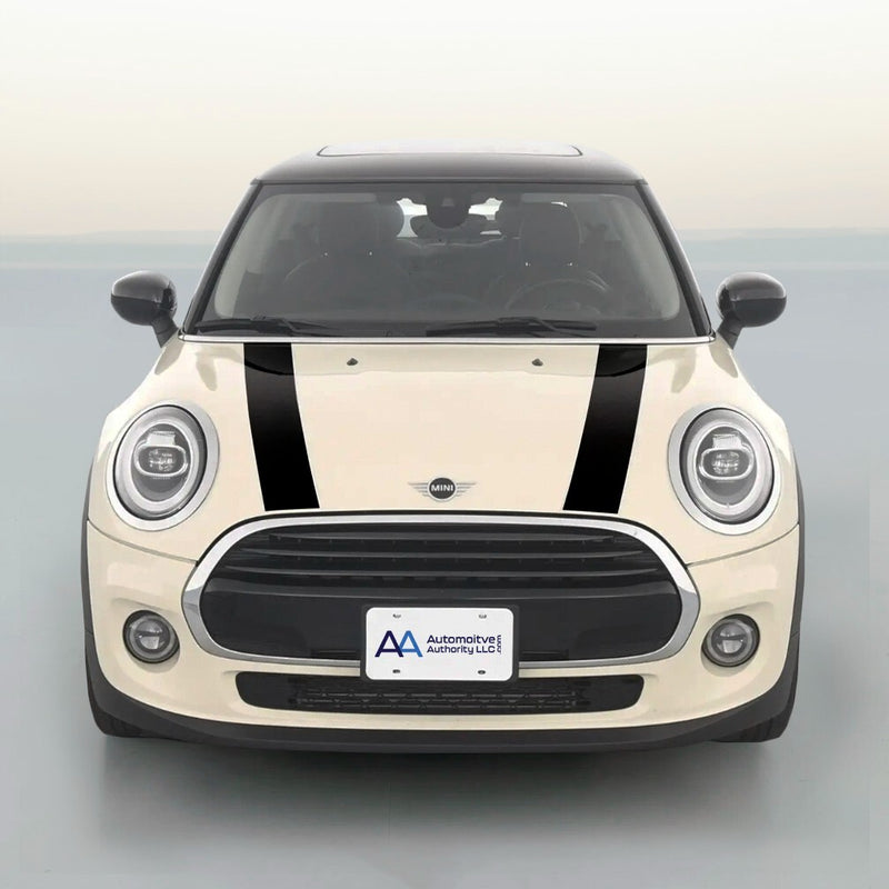 DURAFORCE 5 Inch Vinyl Bonnet and Boot Rally Stripes Racing Stripe Bonus Kit for Mini Cooper
