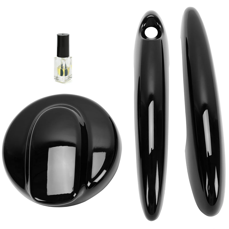 Door Handle Covers and Gas Tank Cap for Mini R55 Cooper S 2007-2014 R56 2006-2013