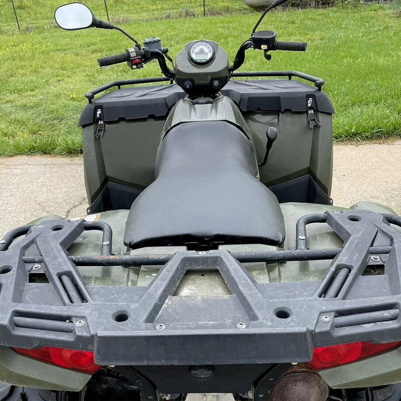 Leather Seat Cover for Polaris Sportsman 300 400 450 500 600 700 800 Hawkeye 300