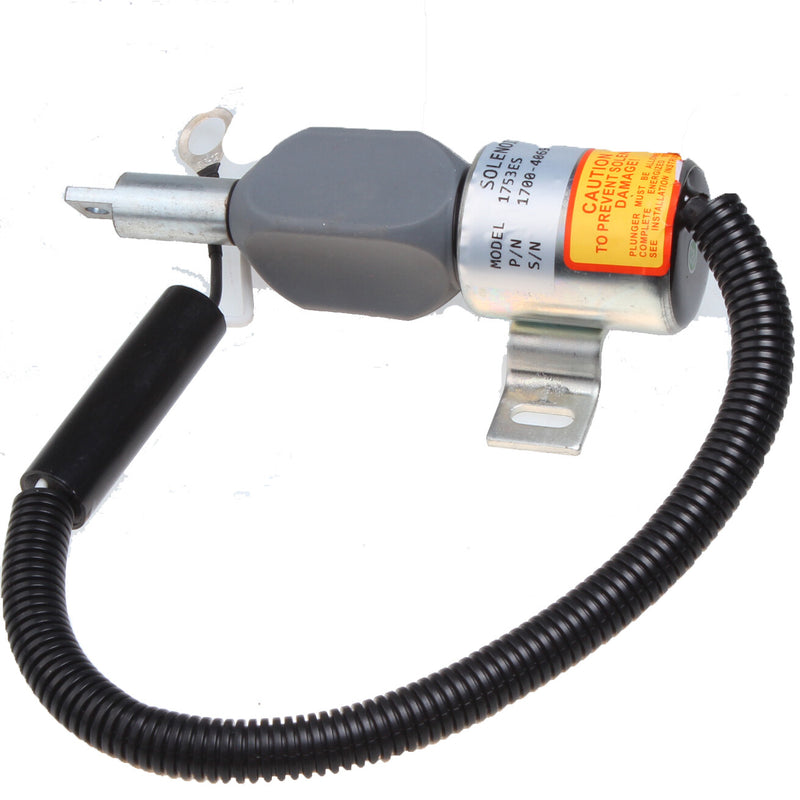 Fuel Stop Solenoid Valve 1753ES 12V 1700-4061 for Takeuchi TL 140