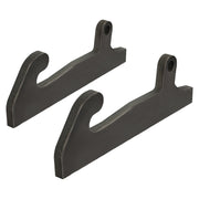 DURAFORCE Heavy Blank Quick Tach Bracket For JRB Loader mounts JRB 418 coupler w/ 4 Ears