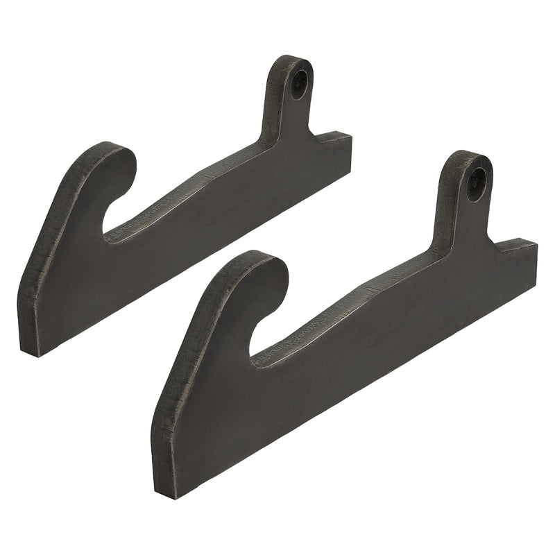 DURAFORCE Heavy Blank Quick Tach Bracket For JRB Loader mounts JRB 418 coupler w/ 4 Ears