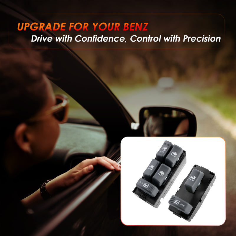Master Power Window Switch Driver and Passenger Side For Chevy GMC C K 1500 3500