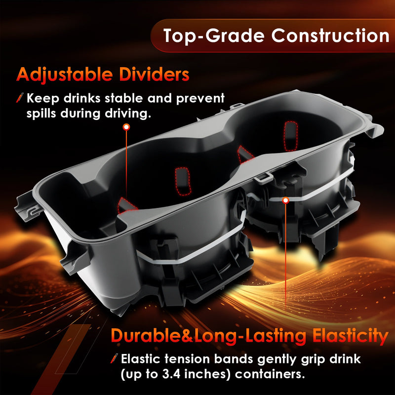 LB5Z 7813562 AB Center Dual Cup Holder For Ford Explorer 2020 2025
