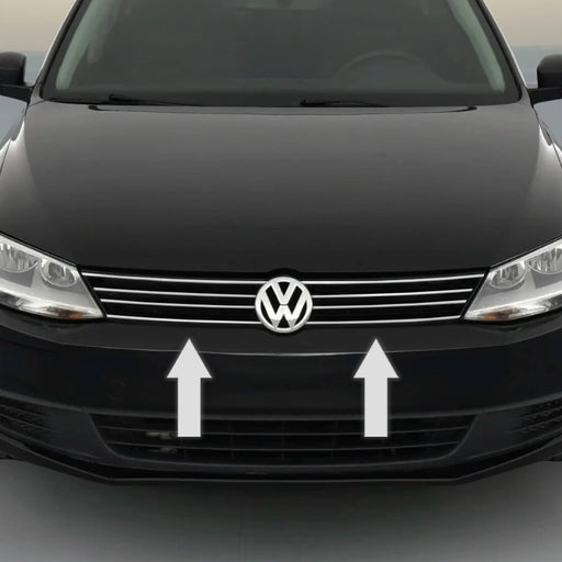 DURAFORCE Chrome Grille Grill Trim for Volkswagen Jetta 11 12 13 14 15