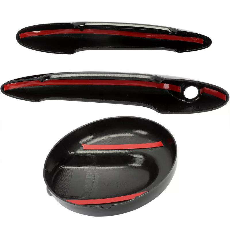 Door Handle Covers and Gas Tank Cap for Mini R55 Cooper S 2007-2014 R56 2006-2013