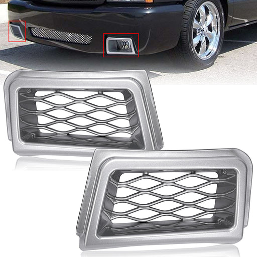 DURAFORCE Bumper Caliper Air Duct Left Right Pair for 2003-2007 Chevrolet Silverado SS-Style