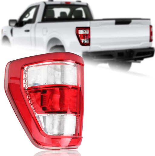 DURAFORCE ML3Z13405E Halogen Taillight Assy Left Driver Side For Ford F150 2021 To 2023
