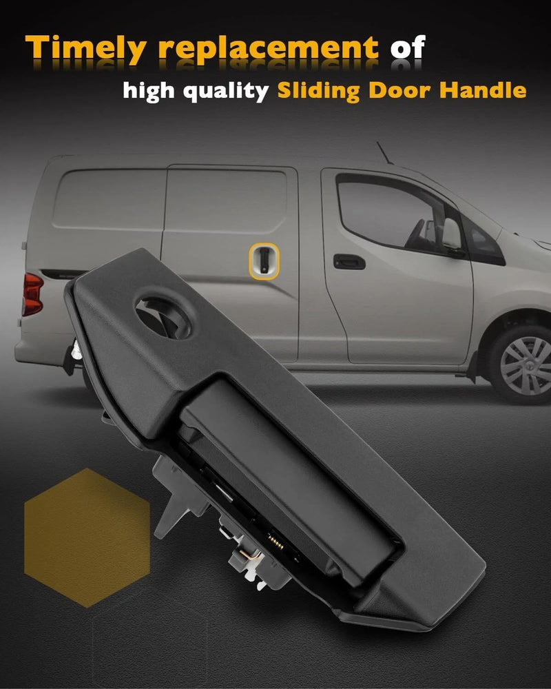 Exterior Rear Right Side Sliding Door Handle For Nissan NV200 City Express 13 21