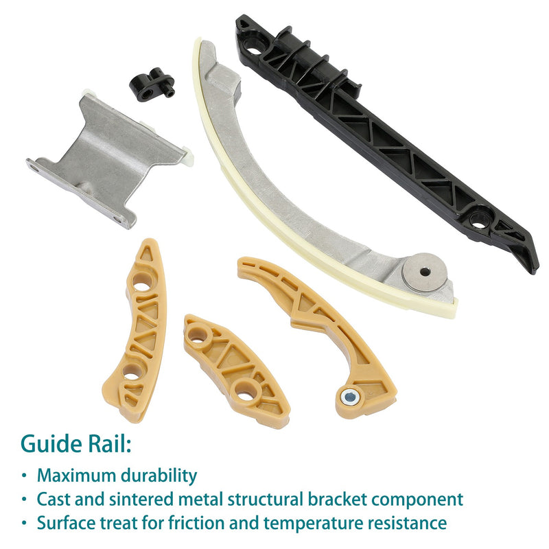 2.4L Timing Chain Kit for Chevy Malibu Equinox GMC Terrain Pontiac Buick 03-15