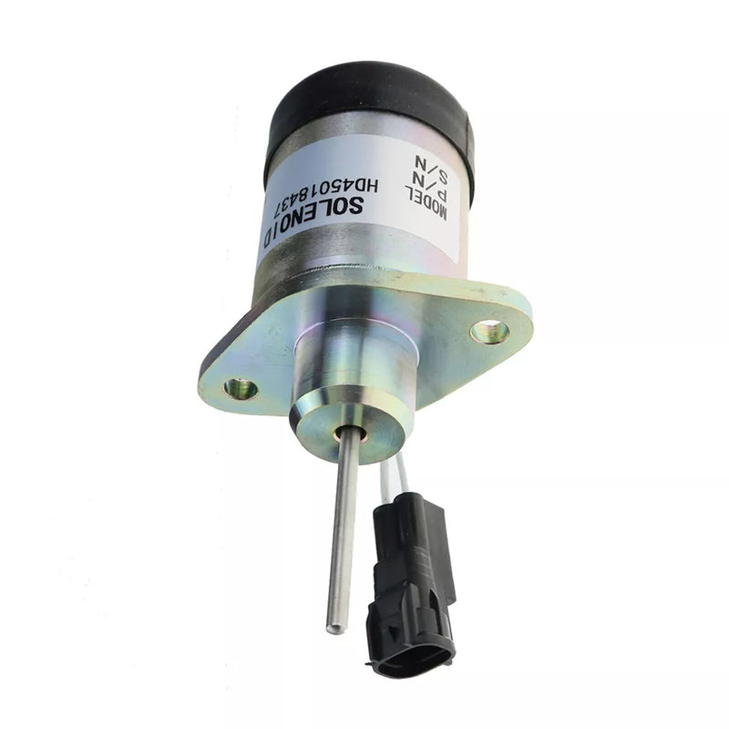 DURAFORCE 25-38773-00 Fuel Solenoid for Kubota V2203 Carrier Transicold CT4 Engine