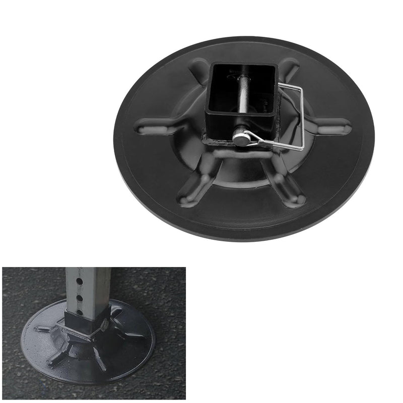 9in Diameter Rear Jack Foot Pad For 2in ID Square Tube LC Hall Effect Ground