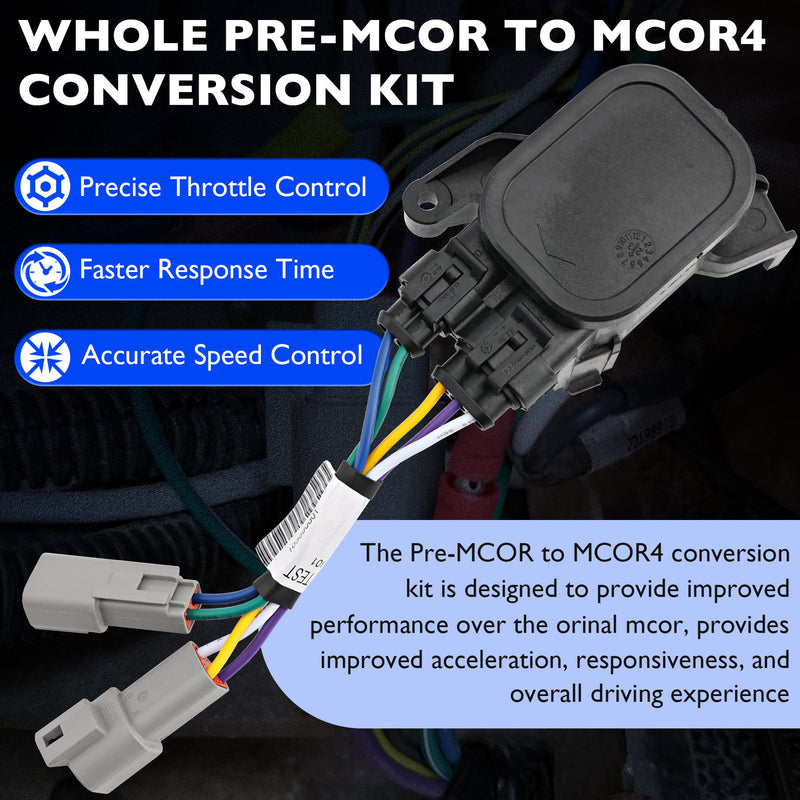 AM293201 Golf Carts Pre MCOR To MCOR4 Conversion Kit For Club Car DS 1995.5 2001