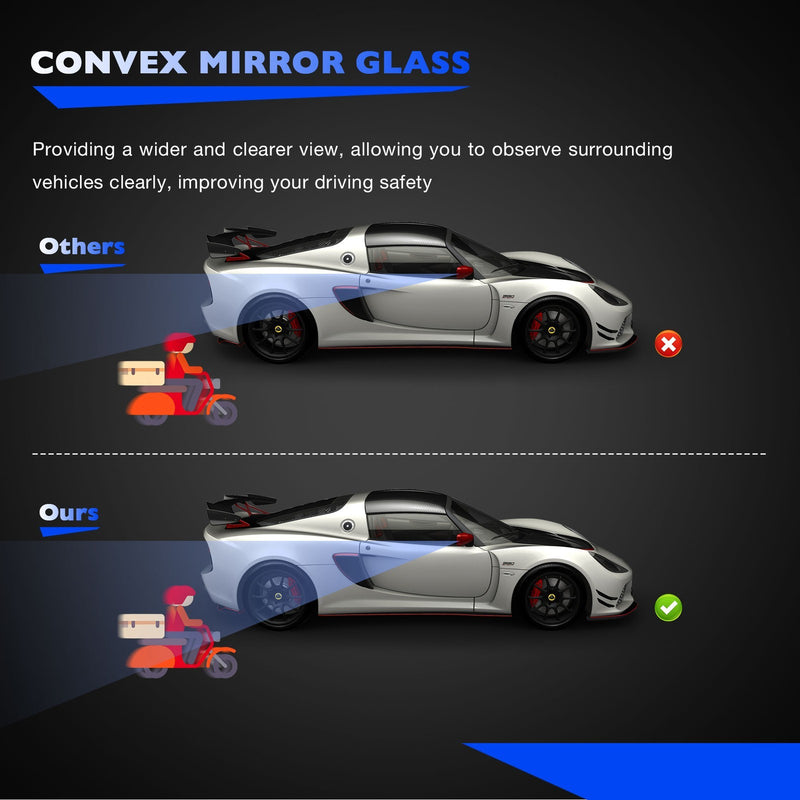 Heated Mirror Glass Upper Passenger Side Right for Ford F250 F350 SD 2017 2022