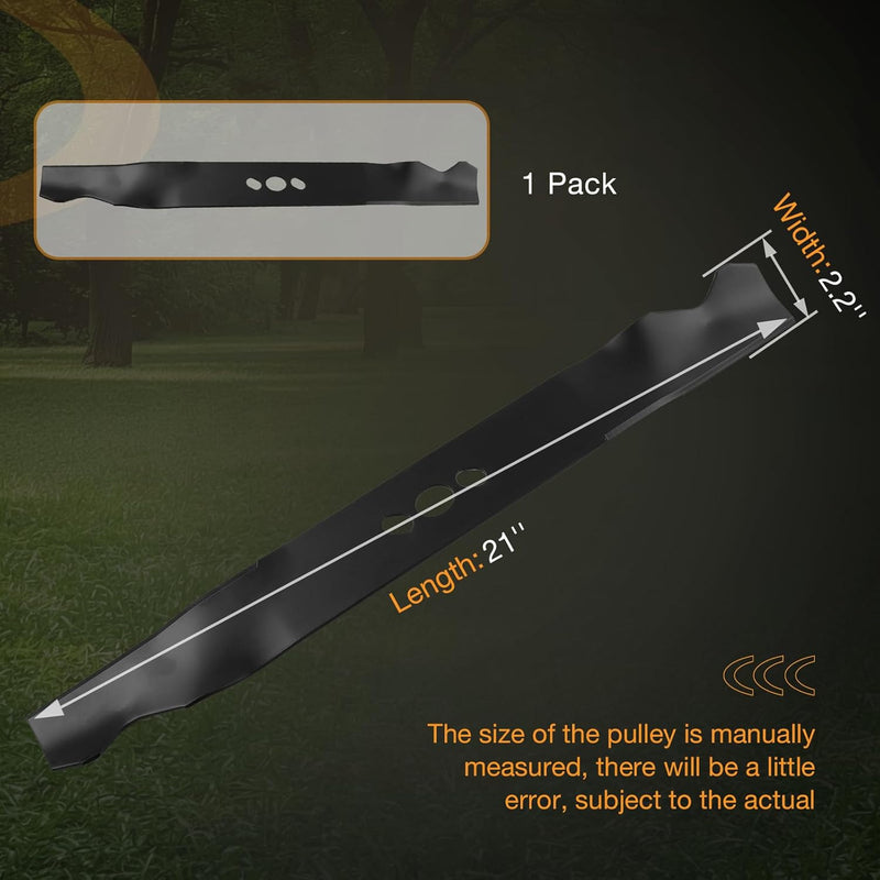 2105200317A Lawn Mower Blade For 21 Inch Lawn Mower Deck MNA152505 MNA152701
