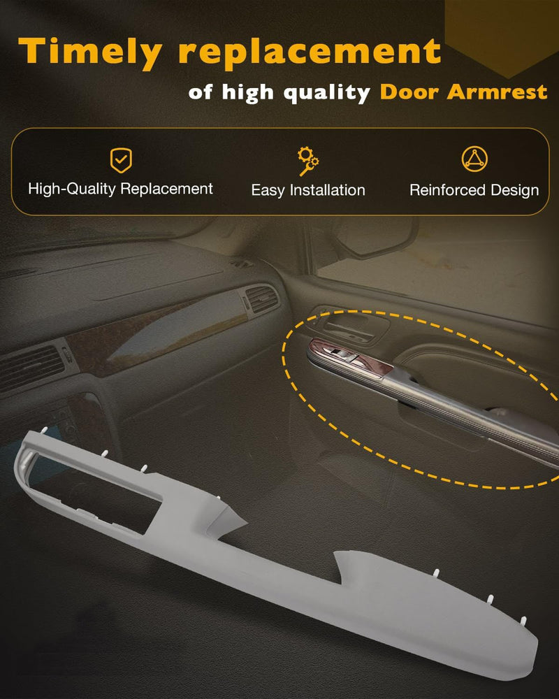 Passenger Armrest Repair Kit for Chevy Silverado for GMC Sierra 1500 2500 10 14