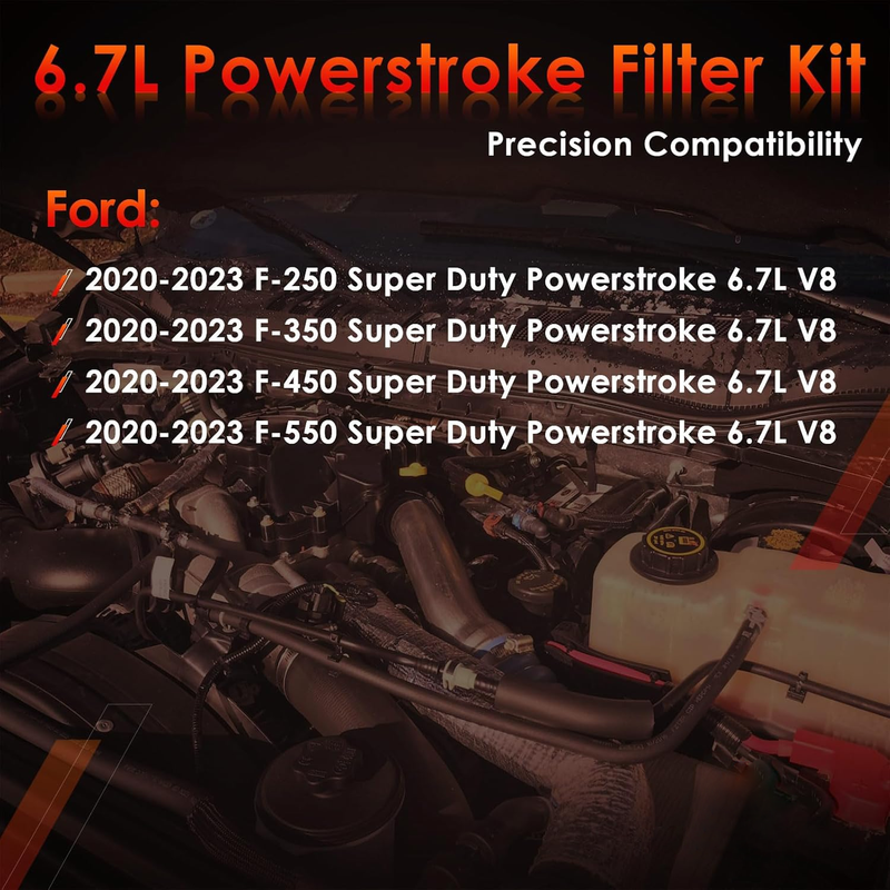 FA2031 6.7L Diesel Fuel Oil Air Filter Kit For Ford F250 F350 20 23 FD 4624 FP92