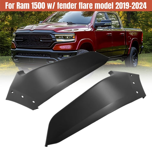 DURAFORCE Front Bumper End Filler Panel Cover Left Right for Dodge Ram 1500 2019 2024