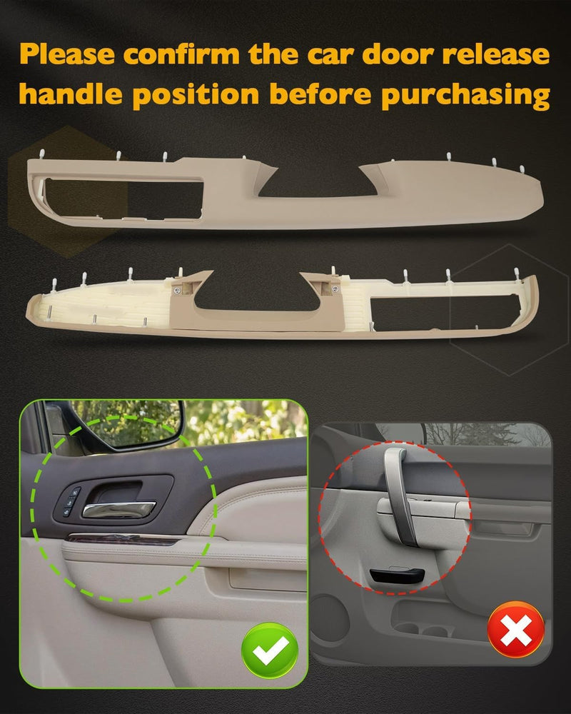 Passenger Armrest Repair Kit For Chevy Silverado GMC Sierra 1500 2500 2010 2014