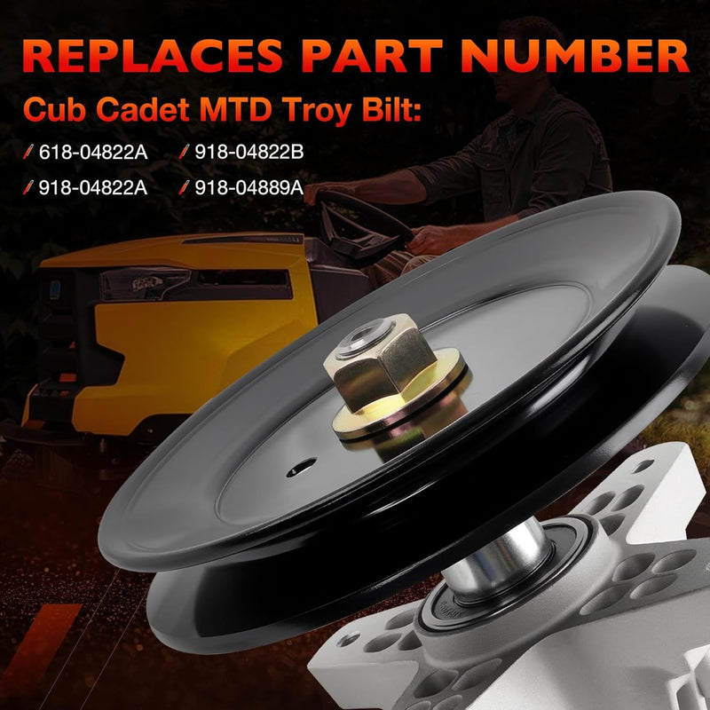 618-04822A Blade Spindle Kit for Cub Cadet Ultima ZT2 ZTS2 ZT3 60 Deck 3 Pc