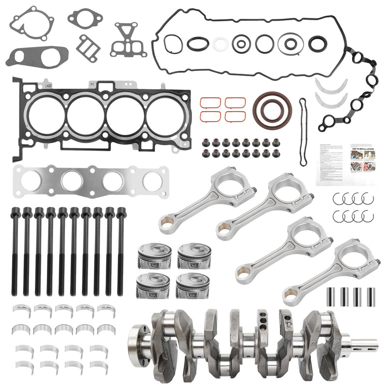 G4KJ Engine Rebuild Kit Overhaul Headgasket Piston for Kia Hyundai 2011 20