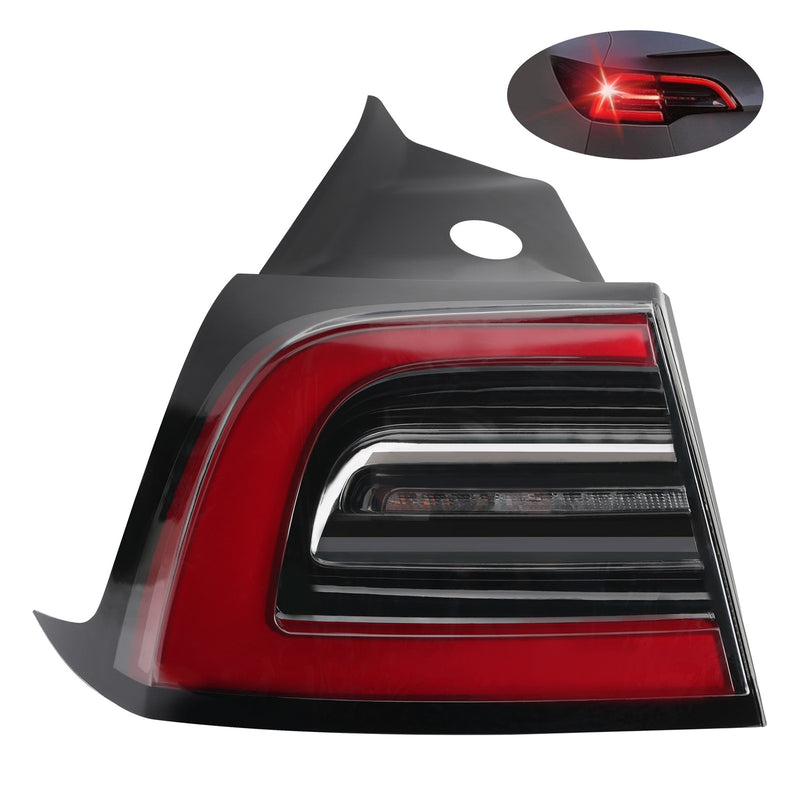 LED Outer Tail Light Lamp Rear Left Driver Side For Tesla Model 3 Y 17 24 3 Pin