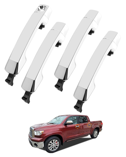 DURAFORCE 692100C010 Chrome Exterior Door Handle For Toyota Tundra Sequoia 2007 2021