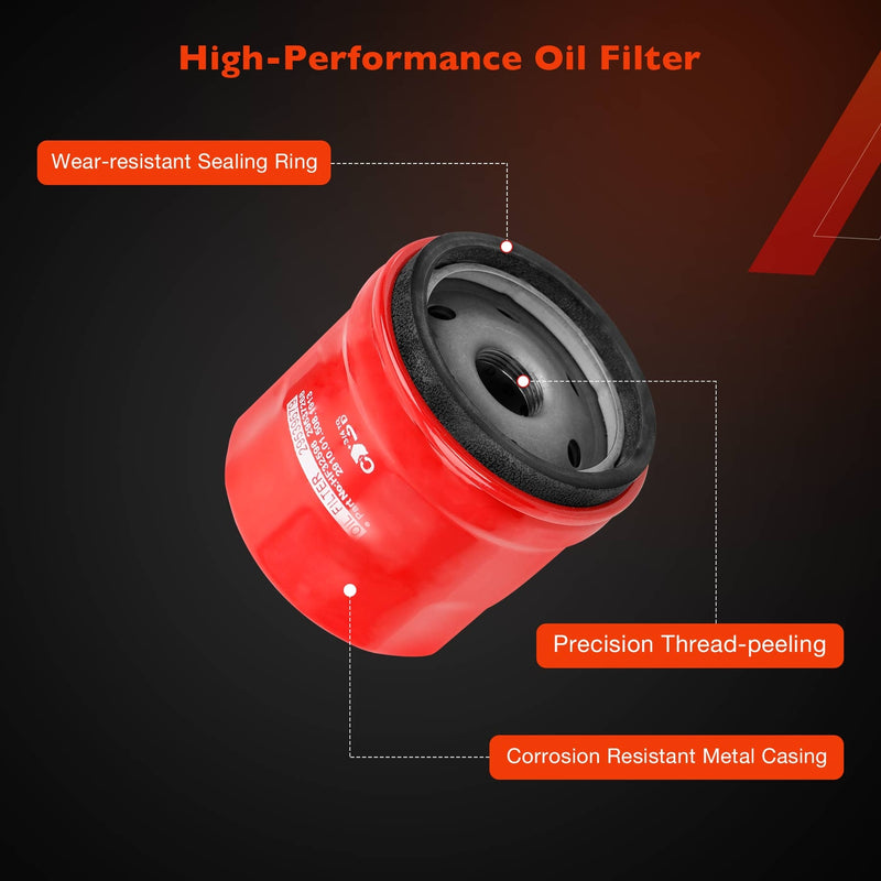 TF950 Transmission Oil Filter Set for GMC Sierra Chevy Silverado 2500 HD 01 10