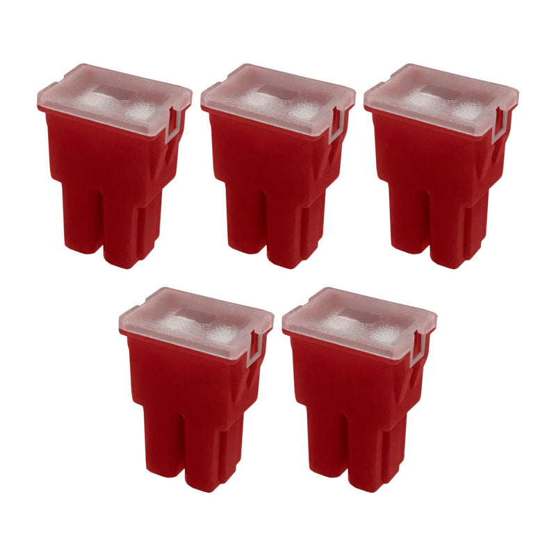 50A Straight Female Fuse Cartridge FLF PAL Auto Link for Car Truck RV SUV 5 Pack