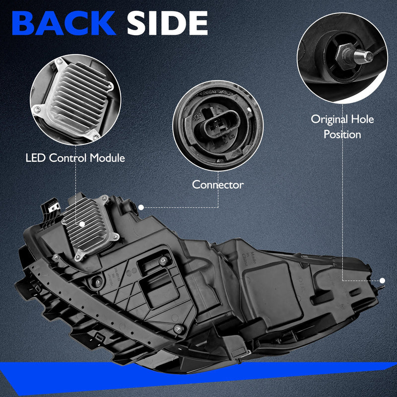 151495200C Driver Passenger LED Head Light Lamp for Tesla Model 3 Y 21 23 2X