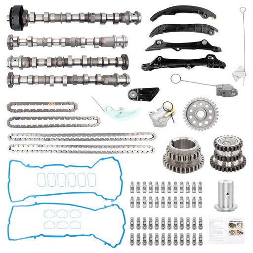 DURAFORCE Camshafts Rockers Lifters Kit for Chrysler 200 300 Dodge Ram 3.6L V6 Pentastar