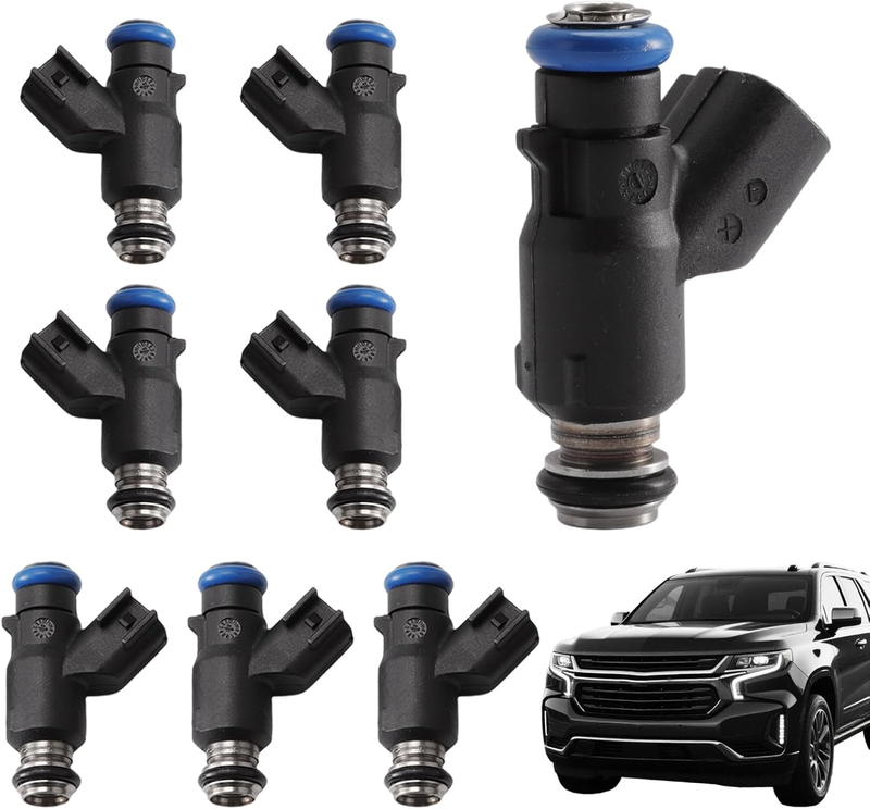 12613411GM Flex Fuel Injectors for Chevy Tahoe Sierra 10 14 4.8 5.3 6.0 8 Pack