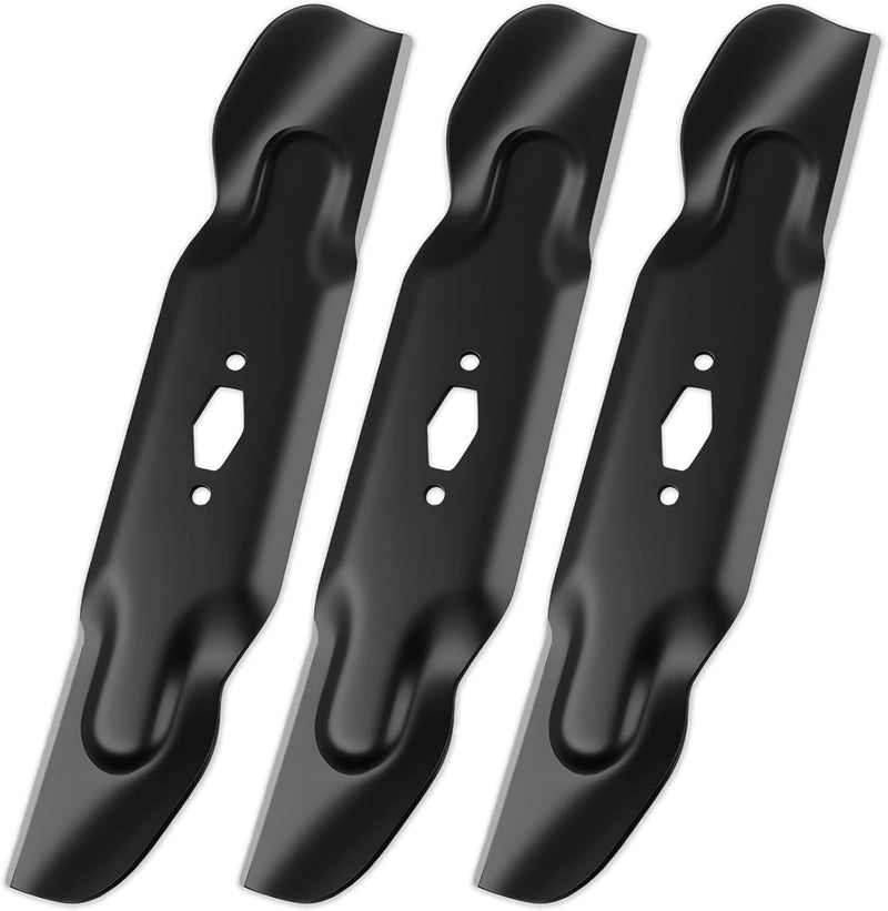 High Lift Lawn Mower Blades 17.25 X 2.3 For Troy Bilt Craftsman Cub Cadet 3Pcs