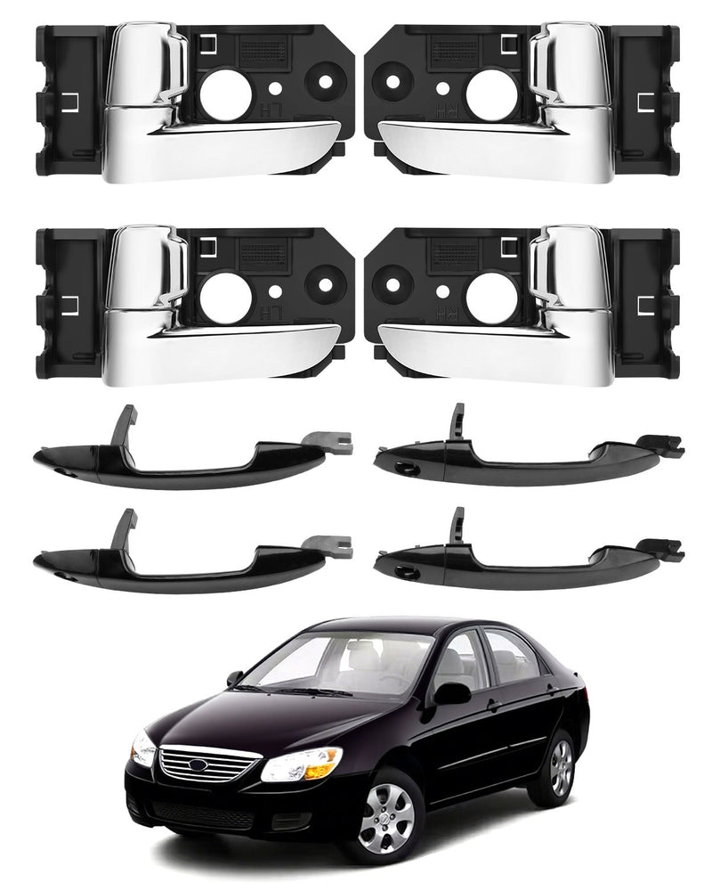 826102F000 Interior Exterior Door Handle Set for Kia Spectra Spectra5 2004 2009