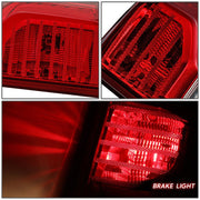 DURAFORCE Tail Light Lamp W/Bulb for Chevy Silverado 1500 2019+ Non-LED Driver Left Side