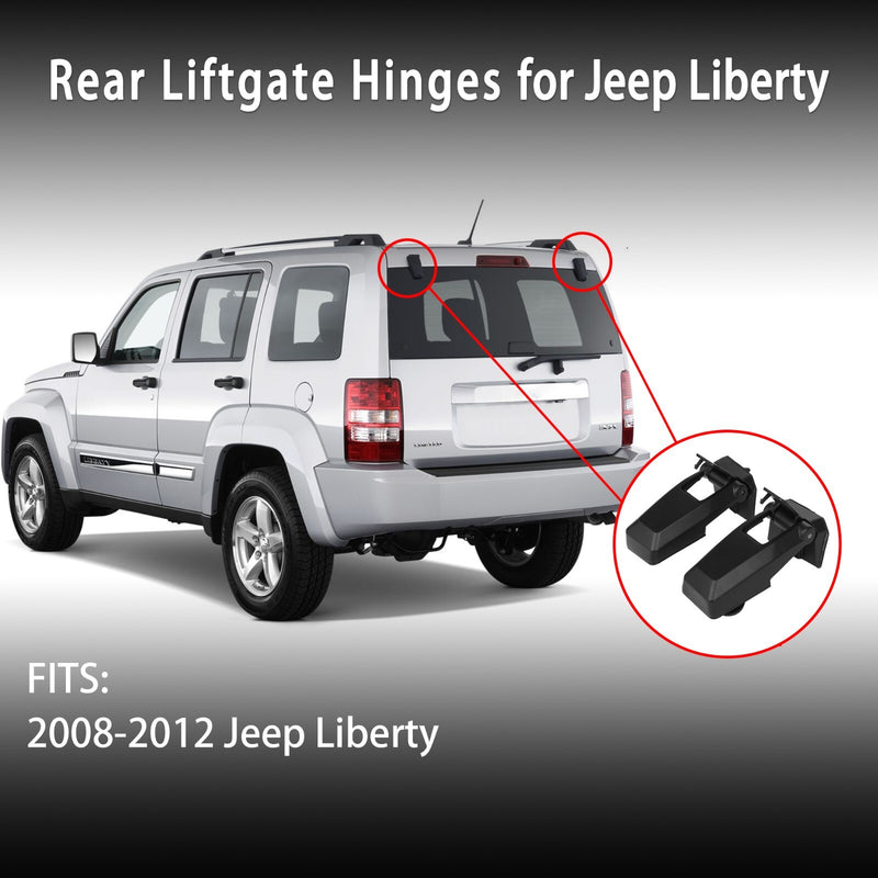 Rear Liftgate Window Glass Hatch Hinge Left and Right for Jeep Liberty 2008-2012