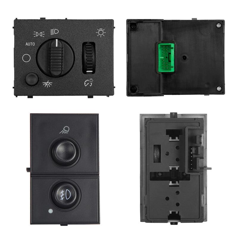 Headlight Switch and Fog Light Switch Button for Chevy Silverado GMC Sierra 03-07
