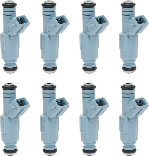 DURAFORCE 0280155715 Fuel Injector For Dodge Ram 1500 2500 3500 5.2L 5.9L 96 To 99 8 Piece